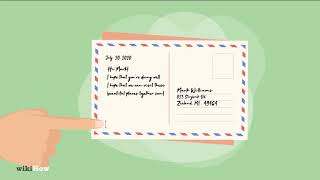 How to Mail a Postcard [upl. by Nnylkoorb]