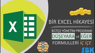 Excelde Bütçe Yönetimi Serisi  DÜŞEYARA ve EĞER Formülleri İç İçe Nasıl Kullanılır [upl. by Orabelle853]