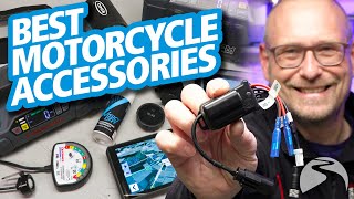 Best motorcycle gadgets for 2024  36 accessories YOU need [upl. by Eagle]