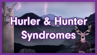 Hurler Syndrome and Hunter Syndrome  Lysosomal Storage Disorder Mnemonic [upl. by Atnuahc341]