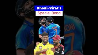 Unbreakable bond between MS Dhoni amp Virat Kohli msdhoni viratkohli ipl cricket shorts [upl. by Ansev]