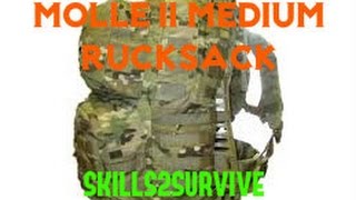 MOLLE II Medium Rucksack  Skills2Survive [upl. by Roinuj]