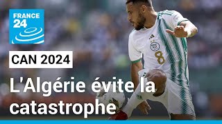 CAN 2024  LAlgérie évite la catastrophe face au Burkina Faso • FRANCE 24 [upl. by Flori]