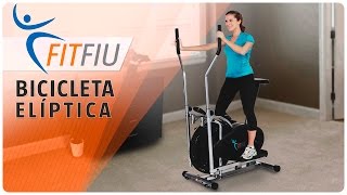 Bicicleta estática elíptica Fitfiu Fitness Steps [upl. by Ellenehs]