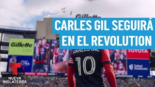 Extienden contrato de Carles Gil en el New England Revolution [upl. by Enilarac]