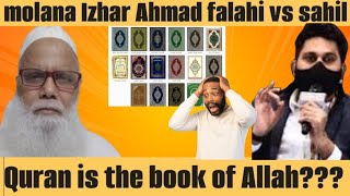 moullana Izhar Ahmed falahi vs exmuslimsahil Sahil argued with Mullana on a mobile call [upl. by Aysahc]