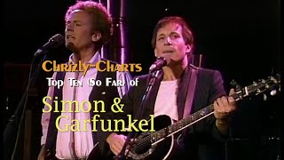 TOP TEN The Best Songs Of Simon amp Garfunkel RETRO [upl. by Annelak]