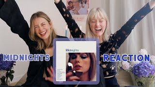 MIDNIGHTS ALBUM REACTION  Taylor Swift [upl. by Weingartner]