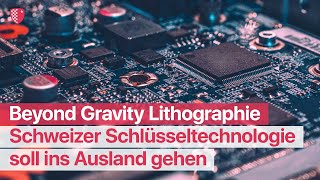 Schweizer Schlüsseltechnologie soll ins Ausland gehen [upl. by Phene]