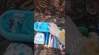 Unboxing stationary ASMR cute asmr unboxing colorful CraftSupplies youtubeShorts pen [upl. by Eulalee]