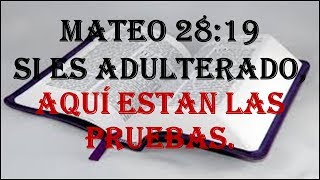 MATEO 2819 SI ES ADULTERADO AQUÍ ESTAN LAS PRUEBAS [upl. by Ycart606]