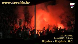 Torcida Split  Rijeka  Hajduk 01 [upl. by Yahs755]