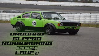 VFV GLPpro Nürburgring 2024 Onboard Lauf 12 Opel C Kadett Onboard PureSound Action [upl. by Markson]