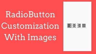 custom radio button android with images [upl. by Anetsirk]