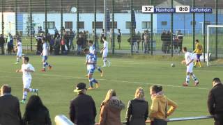 EnBWOberliga BJunioren SV Waldhof Mannheim vs TSG 1899 Hoffenheim II U16 [upl. by Acinorav493]