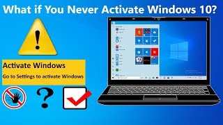 What happens if you never activate Windows 10 [upl. by Acireed]