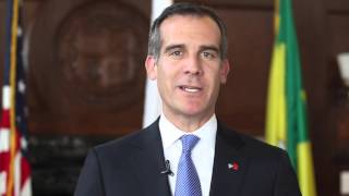 Mayor Eric Garcetti talks Neighborhood Council Elections  Spanish [upl. by Tri]