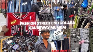 Mumbai Colaba Causeway Market  Fashion Street Explore  2024  ❤️ [upl. by Haeluj]