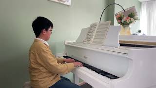 Czerny Op 849 No 9 Virtuoso piano fingering exercise played by Arthur [upl. by Nhguaval677]