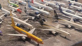 𝟴𝟬 𝗣𝗹𝗮𝗻𝗲𝘀 My Herpa 1500 scale model aircraft collection August 2024 [upl. by Mehalick]