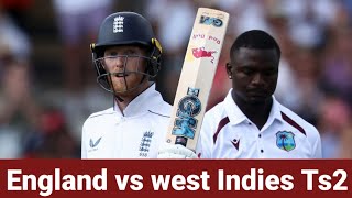 England vs West Indies test match perdection Test 2 cricket match update [upl. by Gayn525]