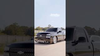 NBS Cateye Chevy Silverado Dropped On 24s [upl. by Merralee339]