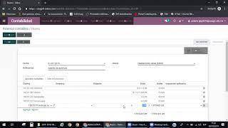 3  Odoo  Como registrar un Asiento Inicial [upl. by Russo]