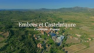 Embres et Castelmaure vue du ciel en 4K  Corbières  FD PROD [upl. by Malha829]