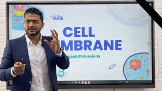 cell membrane  Dr Nageeb [upl. by Yrneh]