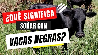 ¿Qué Significa soñar con Vacas Negras Significado de los Sueños [upl. by Scheld781]