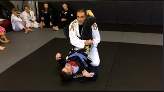 Triangle Choke Attempt Escape Hand Wedge with Keith Owen [upl. by Earas]