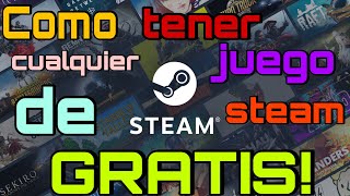 como conseguir juegos en steam gratis [upl. by Goldfarb]