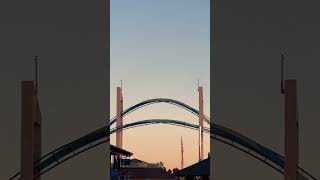 Gatekeeper’s keyholes over the entrance to Cedar Point [upl. by Coppinger]