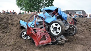 Biggest Crashes Banger Racing [upl. by Gnoc]