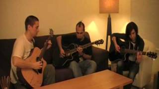 Zombie Inc In Flames Acoustic Trio Cover Performed By Metacoustic [upl. by Nnaarat]