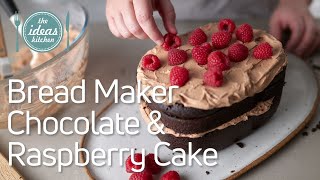 Bread Maker Chocolate amp Raspberry Cake Recipe [upl. by Sochor]