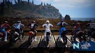 Monster Energy Supercross 4  Sx Track Gameplay [upl. by Bencion]