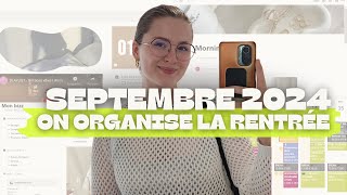 COMMENT ORGANISER TA RENTRÉE 2024 Google calendar  Notion étudiant community manager freelance [upl. by Bonnell]