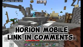 Horion Mobile Client Special Client Realese 😎🤙🤘 thanks for 30 subs [upl. by Swetiana]