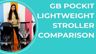 GB Pockit lightweight stroller comparison [upl. by Ruprecht]