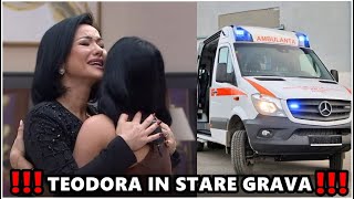 Teodora transportata la spital mama ei isi face griji Filmarile au fost oprite  Casa Iubirii [upl. by Ubana71]