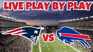 New England Patriots vs Buffalo Bills Live Play By Play And Reaction nfl patriots billsmafia [upl. by Laemaj964]