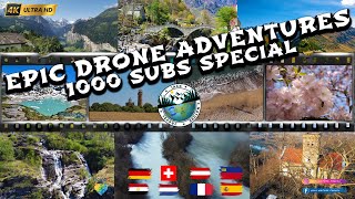 Best Aerial Shots  Epic Cinematic Video  4K UHD [upl. by Kamila]