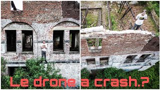 URBEX  On survole en Drone des ruines dun ancien site industriel [upl. by Lamoree975]