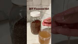 The Ultimate Secret for Perfect Curls DIY Flaxseed Gel Recipe shorts ytshorts [upl. by Froma]