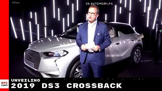 2019 DS 3 Crossback SUV Unveiling [upl. by Adaven364]