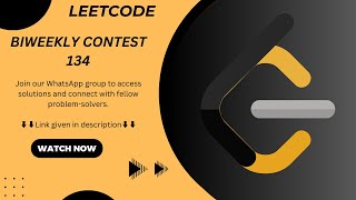 Weekly contest 405  LeetCode solution [upl. by Ydoow]