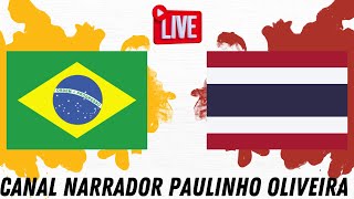 CHINA 3X2 BRASIL  AO VIVO  LIGA DAS NAÇÕES DE VÔLEI FEMININO  31052023 [upl. by Wulf116]