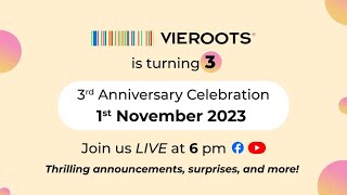 VIEROOTS 3RD ANNIVERSARY CELEBRATION [upl. by Terrab]