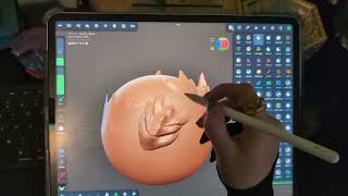 Nomad Sculpt Basics for 3D Printing Custom Brush Settings [upl. by Akirdnas]